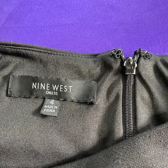 πNine West Bold Color Stripe Mini Dress - Picture 4 of 11